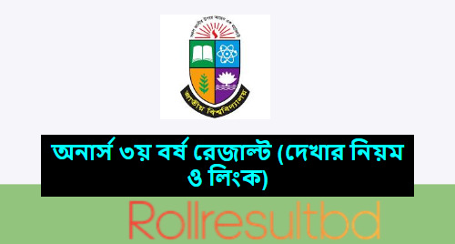 NU Honours 3rd Year Result