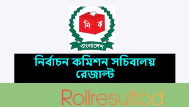 নির্বাচন কমিশন সচিবালয় রেজাল্ট